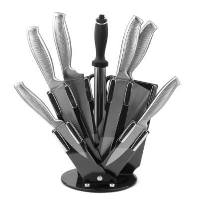 China Sustainable High Quality Hot Sale Household Kitchen Tool Sharp Stainless Steel Knife Set for sale