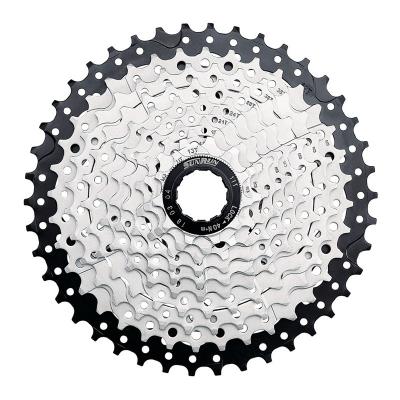 China Steel High grade 10S Cassette freewheel 11-40T Cassette Sprockets Bicycle Metal Thread Sprocket for sale