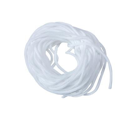 China Factory Free Sample 3mm Elastic Ear Loop Elastic Band Elastic Earloop Cord For Face for sale