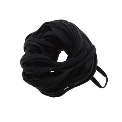 China Factory Free Sample PP+Spandex Elastic Ear Loop Rubber Band Elastic Earloop Cord For Face Mask for sale