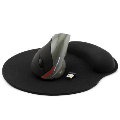 China Erogonomics Right Handed Wireless Rechargeable 2.4G Wireless Verticle New Arrival Vertical Mouse Optical Mouse for sale