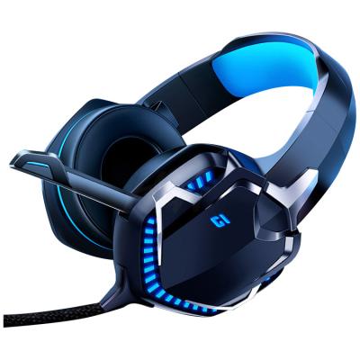 China Active Noice Canceling Professional Gaming Headset Gamer Earphones 7.1 Surround - Noise For PS4 Computer PC Wired Headsets With MIC LED Light Gifts for sale