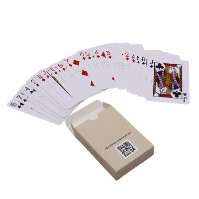 China Game Poker Playing Cards with Box Customized Deck Made of Durable PVC and Paper Board for sale