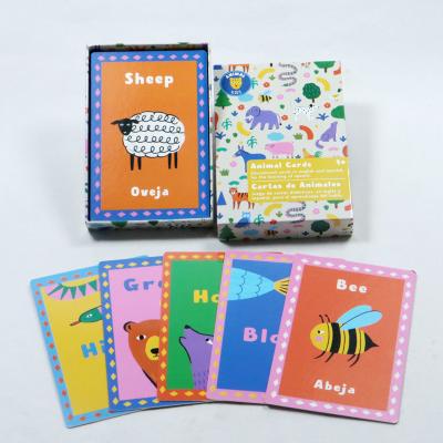 China Custom Full Color Printing Services For Educational Flash Cards Eco-Friendly Materials for sale