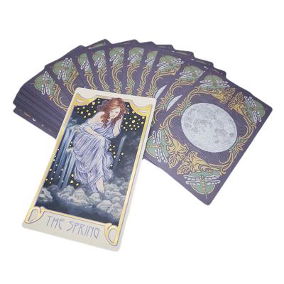 중국 Magician Love Printable Tarot Cards 57*87mm Custom logo 판매용