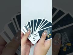 plastic playing card