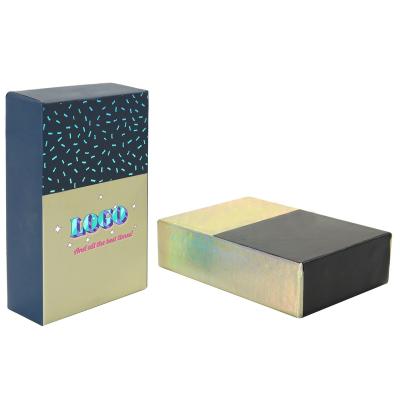 China Recyclable Custom Design Jewelry Paper Box Lid And Base Packaging Box With EVA Sponge For Cartridge for sale