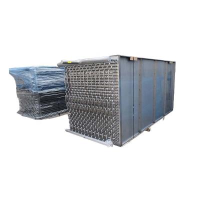 China food & Beverage Shops Customized Copper Tube Aluminum Fin Evaporator Coil With Distributor Heat Exchanger for sale