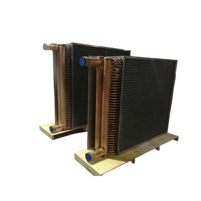 China Air Refrigeration Parts Chiller Stainless Tube Fin Heat Exchanger SUS Copper Air Refrigeration Parts for sale