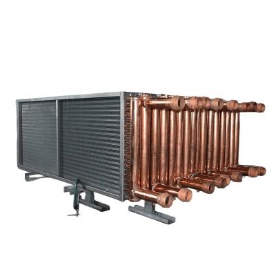 China industrial & Commercial Refrigeration VOCs Cooling Coil Vapor Coil Cooler Oil Cooler Dry Hot Water Coil for sale