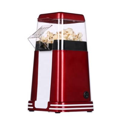 China Mini Electric Popcorn Maker Machine 220V Retro Vintage Party Operation Hot Air Popcorn Maker Easy Home Electric Automatic Popcorn Maker Machine for sale