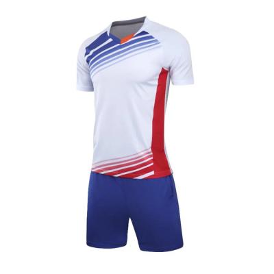 China OEM Soccer Shirts Men Football Wear Set Custom Logo Sublimation Sports Tank Top Breathable Soccer Quick Dry Breathable Soccer Wear Set for sale