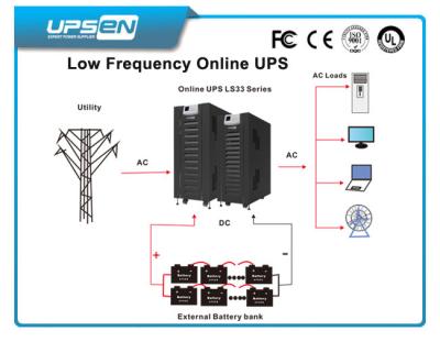 China Industrie Niederfrequenzon-line-UPS mit Kurzschlusssicherung Eco-Modus zu verkaufen