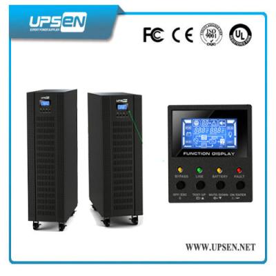 中国 LCD表示が付いている途切れない電源三相オンラインUPS 10-30kva 販売のため