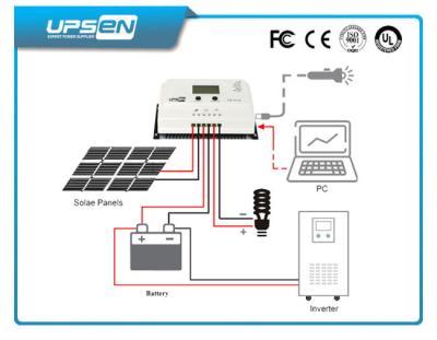 China Kühler Solarladegerät-Selbstkontrolleur, 12-Volt-Sonnenkollektorvorwurfskontrolleur zu verkaufen