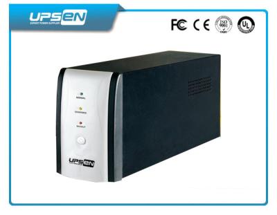 China Tragbares System DCs Wechselstrom 230V/24V Offline-UPS 1000VA mit Batterie 2pcs 12V 7Ah zu verkaufen