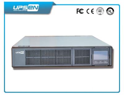 China 2U 3U 1KVA - 10KVA Pure Sine Wave Rack Mountable UPS With LCD / LED Display for sale