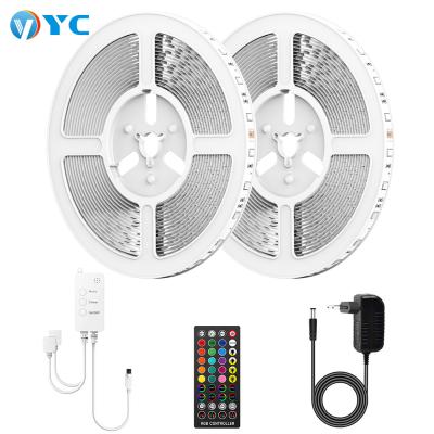 China ROOM/HOTEL/PARK/OTHER hot product Smart led strip lights 5m flexible wifi RGB dream color IP20 SMD5050 DC12V 30Leds/M for sale