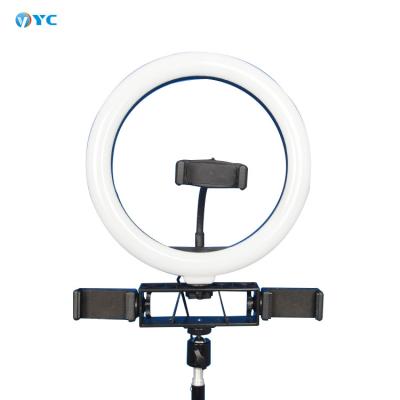 China Live Broadcast Cell Phone Holder LED Remote Control Ring With Ears Live Lamp 10 inch 13 inch 18 inch led Ring Light Photography Makeup Ring lamp for sale