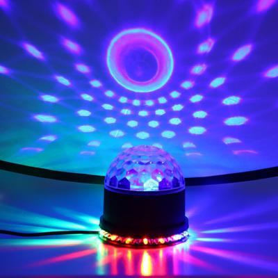 China LANDSCAPE Mini Hot Sale Voice Control DJ Party KTV Disco Bar Club Led Magic Ball Stage Crystal Light for sale