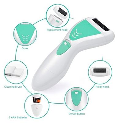 China 2 IN 1 Electric Callus Remover Battery Classic Model CALUS RAZOR for Foot Care Made in China Trade Assurance for sale