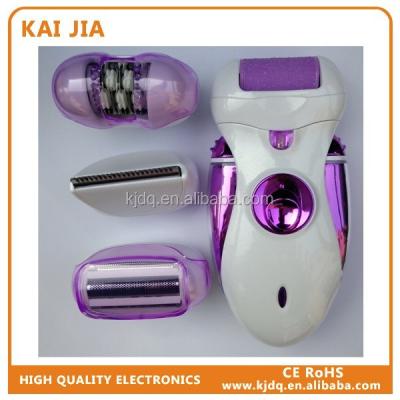 China 4 in 1 2015 hot new types epilator lady multifunctional epilator NEW Epilator 4 in 1 epliator have callus remover head for sale