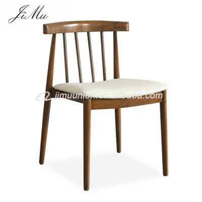 China Wholesale modern indian wooden chair solid walnut wood dining chair designers chair designer cafe chairs for sale