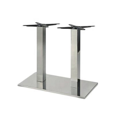 China Strong With High Quality Wholesale Modern Silver Metal Stainless Steel Table Leg And Bases for sale