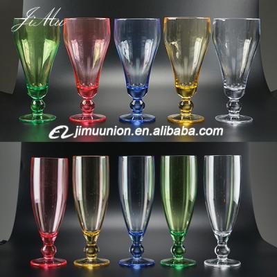 China Wholesale Multipurpose Fancy Polycarbonate Plastic Long Drinks Frozen Glass Cup Unbreakable for sale