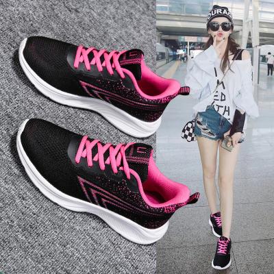 China Fashion Trend Women Sports Running Shoes Outdoor Sneaker Shoes Walking Style Shoes Stocks for sale