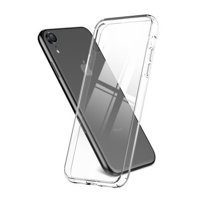 China Scratch proof Clear Crystal Transparent Acrylic Phone Case for iPhone XR XS for sale