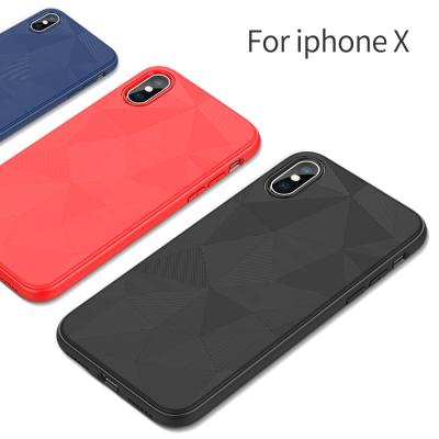 China Para o caso macio da forma TPU da caixa do silicone de IPhone X para o caso da tampa de IPhone X à venda