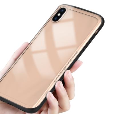 China A caixa de vidro moderada clara luxuosa a mais nova do telefone de Tpu para Iphone Xs Max/Xr/Xs à venda