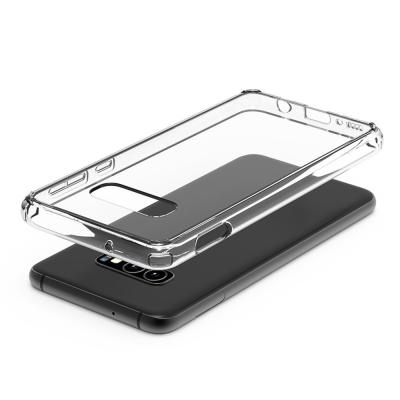 China Caja clara híbrida del teléfono de la PC TPU para el Samsung Galaxy S10 S10plus S10e en venta