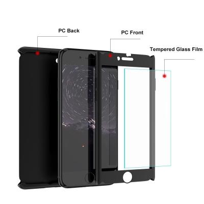 China Phone accessories full protective mobile phone Case For iPhone XS MAX XR X 8 7 6 6s Plus 360 Cases Cover with screen protectors for sale