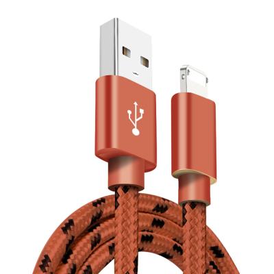 China 2019 la nueva llegada 2 en 1 nilón trenzó el cable rápidamente de carga de la carga por USB para el iPhone y Android con patente en venta