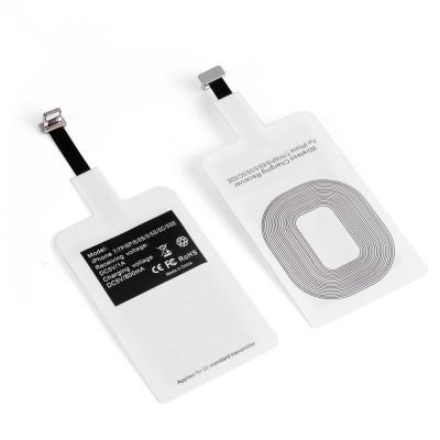 Chine Récepteur sans fil standard universel de chargeur de Qi du prix de gros 2019 pour le type micro d'usb d'Android d'iphone un type récepteurs du B C à vendre