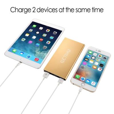 China 2017 OEM Capacity Hot sale Ultra Thin portable battery charger Mobile Phone power bank 20000mah for sale