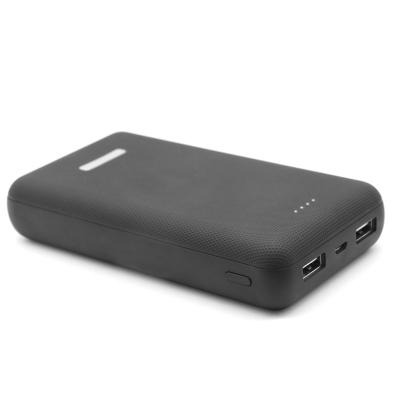 China Dual usb slim mini portable 20000mah battery charger power bank for sale