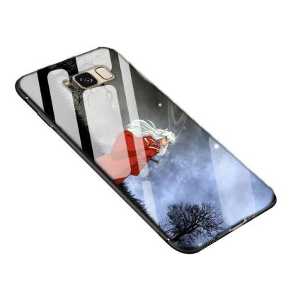 China Cubierta de cristal moderada luminosa de la caja del teléfono celular para el caso del iphone para el iphone 8 para el iphone x/xr en venta