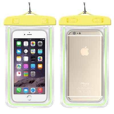 Chine Caisse 2019 imperméable universelle pour la monture filtre imperméable de téléphone pour le cas imperméable fait sur commande de téléphone portable de téléphone à vendre