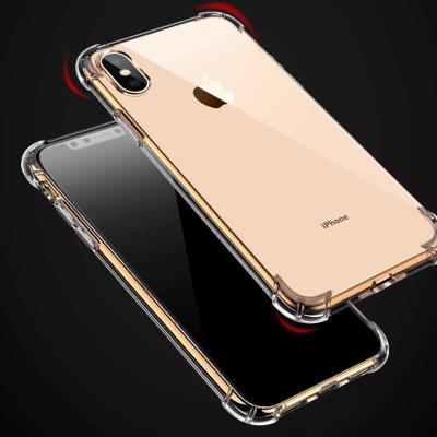 Chine Cas mou transparent en gros de téléphone de TPU pour le cas de téléphone portable de couverture arrière de série d'iphone à vendre