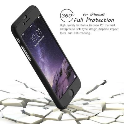 China Luxury 360 Degree Ultra-thin case phone cover for iPhone 6 7 8 Plus Case Nano Glass Full Protector Phone Cover for Apple for sale