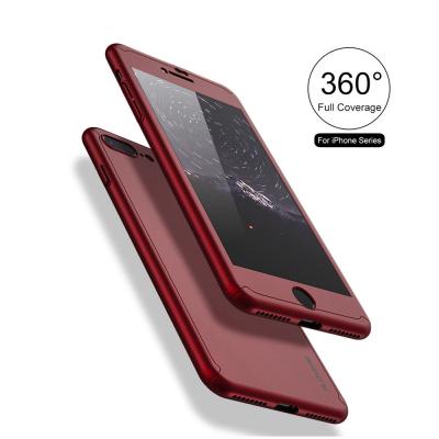 China Free shipping Strong Protection for iPhone 8 360 Degree case Full cover case mobile phone for iPhone 8 X for sale