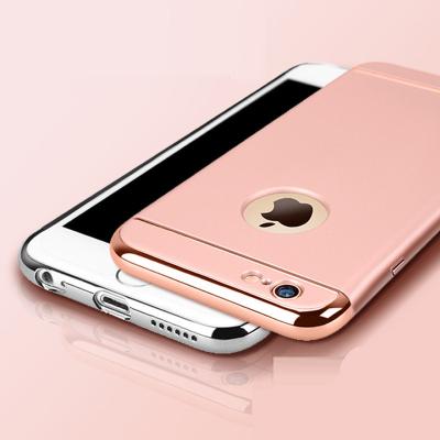 中国 Iphone 6 6s 6plusの携帯電話の箱のための贅沢で堅い背部プラスチック無光沢の電話箱 販売のため