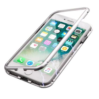 Chine Le plus nouveau cas du téléphone portable 2018 pour la couverture en verre transparente magnétique de cas d'IPhone X pour l'iPhone 8 pour des cas de Samsung S9 S9+ à vendre