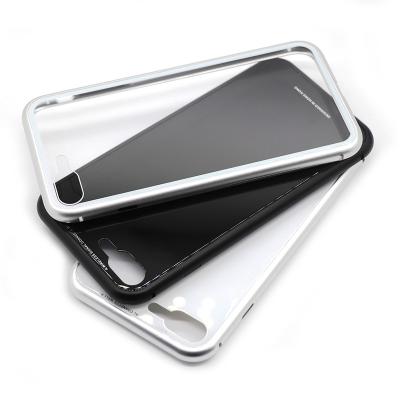 China Fashion Strong Phone Case Support Wireless Charging Non-Slip Hard Magnet Phone Case for sale