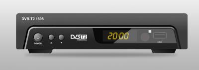 Chine Plein récepteur terrestre de HD 1080p DVB-T2 Digital avec le playback de multimédia à vendre