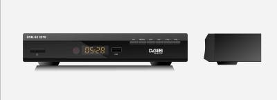 China DVB-S2 set-top box, receptor de satélite de DVB Digitaces, receptor lleno de HD en venta