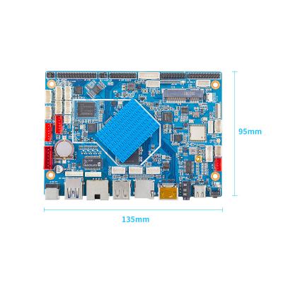 China Electronics Device Android Motherboard Support Rockchip RK3399 CPU 2G/4G/8G/16G RAM HD-MI LVDS Computing for sale